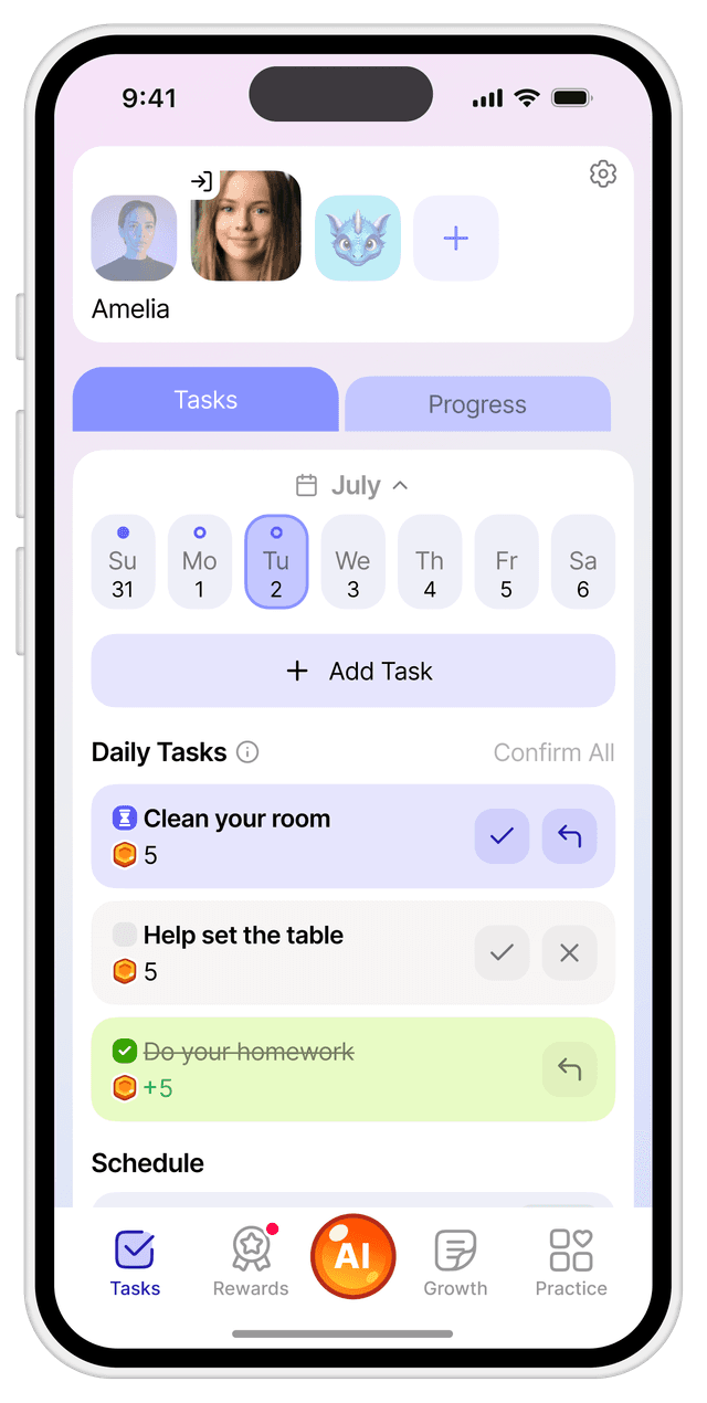 Tasks, Schedules & Habits - 1